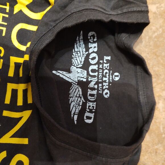 Queens Of The Stone Age Tour Unisex T-Shirt Black Short Sleeve Size Large - Picture 8 of 10